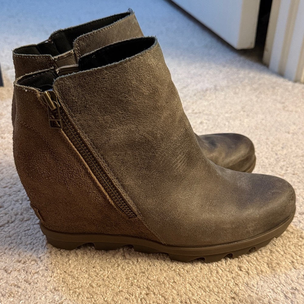 Sorel Women's Joan of Arctic Wedge II Zip - Picture 7 of 7